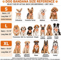 2 Pack Halloween Dog Bandanas, Reversible Triangle Scarves for Dogs