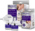 FELIWAY Optimum Cat Calming Diffuser Kit and 1 Pack Refill – Advanced Support to Help Reduce Urine Spraying, Scratching,