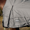 Jeffers 1680D High Neck Horse Turnout Blanket, 240G, 78" - Plymouth Brown