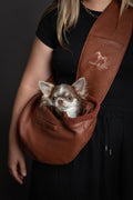 Noah & Paw Dog Sling Carrier for Small Dogs 3-10lb, Dog Sling for Small Dogs and Cats, Dog Carrier with Adjustable Padde