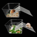 2 Packs Hermit Crab Pool - Ideal Hermit Crab Tank Combination - Pool with Cuttable Climbing Ramp