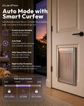 Automatic Dog Door for Door, Smart Dog Door with Collar Sensor, L