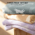 Luciphia Dog Blanket 3 Pack, Soft Cozy Fleece Throw for Puppy Cat,30"x20"