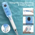 Dog Shower Attachment with 4 Adjustable Settings, Indoor and Outdoor Use
