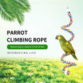 TogyGooty Bird Perch,Bird Rope Perch & Rope Perch,Bird perches for cage,Rope Perch for Conures,Parrots,Cockatiel,Lovebird,Budgerigar,Parakeet Rope perches for cage