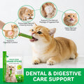 60g Cat Grass Teething Stick for Cat, Freezed Dried Cat Grass Treats Snacks for Cats, Edible Cat Chew Toys for Teeth Cle