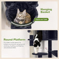 Globlazer Cat Tree Tower for Multiple Adult Cats, 82in, F82