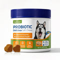 Probiotics for Dogs – Probiotic Chews with 4.8 Billion CFU, Digestive Enzymes & Pumpkin | Dog Gut Health Supplement for Diarrhea, Gas & Sensitive Stomach | Soft Chews for Senior Dogs & All Breeds