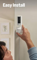 Ring Pan-Tilt Indoor Cam, White with Ring Indoor Cam (2nd Gen), White