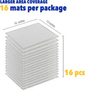 BYTEBAY 16 Pack Cat Deterrent Outdoor Scat Mat for Cats&Dogs, Keep Away Pest Plastic Mats with Spikes,16 x 13 Inches…