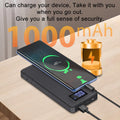 Kiewn 1080P Power Bank Video Recorder, Portable Camera with Motion Detection and Night Vision, Loop Recording Small Security Cam for Home Office Meeting, No WiFi Function