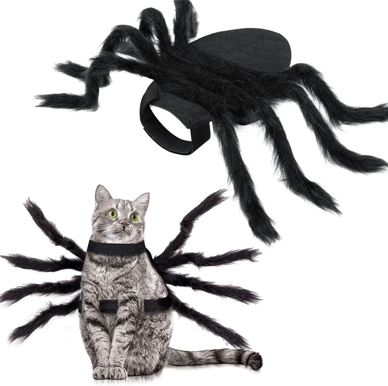 Halloween Spider Costume for Dog Cat, Halloween Pet Costume Halloween Decorations, Spider Decor Halloween Party Supply, 