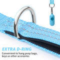 Long Dog Leash XiaZ Training Leashes 10/15/20/30/50/100ft Long Lead for Dogs 30ft Training Leash for Outside Blue 30 Foot Nylon Padded Handle Reflective Hiking Yard