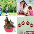 SunGrow Collapsible Dog Travel Bowls, 2 Portable Pet Travel Water and Feeding Bowls, Food-Grade Containers, Carabiner Cl
