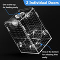 Breeder Box for Fish Tank, Fish Breeder Box for Aquarium, Acrylic Hatchery Incubator Tank with Suction Cups Isolation Bo