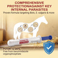 Ivermectin Horse Paste 1.87% – Apple Flavored Oral Horses Dewormer, Treats Equine Up to 1250 LB,6-Pack