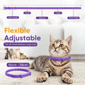 Cat Calming Collars for Cats 6 Pack, Long-Lasting Pheromone Support for Anxiety & Stress, Secure Anti-Slip Adjustable 15