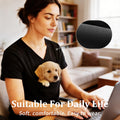 Pet Pouch Shirt for Small Dogs&Cats,Hands-Free Carrier with Kangaroo Pouch