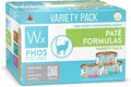 Weruva Wx Phos Focused Pate Formulas 5.5oz Can Variety Pack, Pack of 12