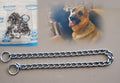 Chain Choke Collar for Dogs, Metal Slip Link Training Heavy Duty Dog Choker Collar Martingale Puppy Collars for XS Small