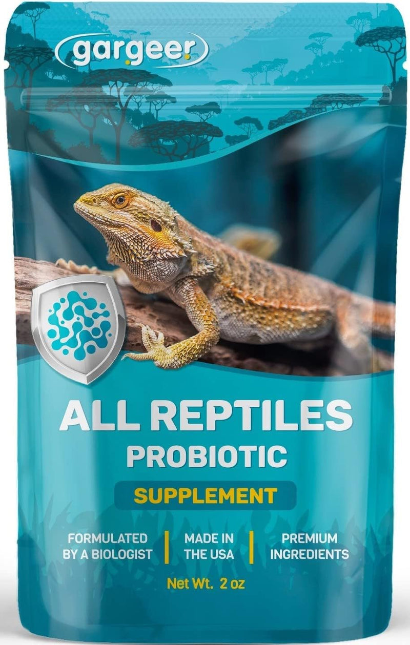 Gargeer 2oz All Reptile Probiotics. Improved Appetite & Digestion. USA Made