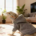 Lizard Clothes for Bearded Dragons Reptile Apparel Handmade Cotton Material Hoodies Gift for Lizards, Bearded Dragons, C