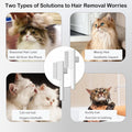 Pet Grooming Combo - Flea Comb(Dense Teeth) and Pet Hair Removal Comb(Long & Short Stainless Steel Teeth) with Release B