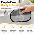 ZARAD Pet Hair Removal Glove for Dogs & Cats – Electrostatic Reusable Dog & Cat Hair Remover Glove Fur Remover for Furni