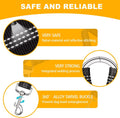 2-Pack Dog Car Seat Belt, 3-in-1 Headrest-Mounted Dog Seatbelt for Car, Adjustable Nylon Pet Safety Leash with Elastic Buffer & Reflective Stitching, Durable Car Harness for Dogs Fits Most Vehicles