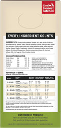 The Honest Kitchen Human Grade Wholemade™ Dehydrated Whole Grain Dog Food - Complete & Balanced Meal or Topper - Turkey 10 lb Box