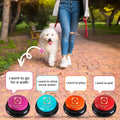 Paws and Smiles Dog Buttons for Communication, 8-Pack Recordable Talking Buttons for Dogs & Cats, 30-Second Voice Dog Training Buttons Starter Set Pet Communication Buzzer Gift