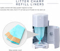 Litter Champ Refill Bags 3 Pack, Continuous Cat Litter Disposal System
