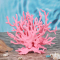 Artificial Aquarium Coral Ornament Pink Fish Tank Fake Coral Plastic Fish Tank Plants Decoration Aquarium Decor Plastic 