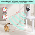 TBTeek Cat Toy, Automatic Motion-Activated, 5 Fun Patterns, 4 Speed Modes, Adjustable Light Angles, Random Rotating Trajectory, Rechargeable
