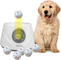 Automatic Dog Ball Launcher, 6 ETPU Balls, 20-45ft Distance