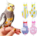 QBLEEV Bird Diaper Flight Suite, Reusable Parrot Nappy Cockatiel Clothes