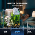 Ghosthorn Waterproof Mini Aquarium Air Pump Rechargeable Aerator Portable