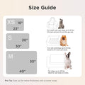 Bedsure 1 Pack 3 Dog Blankets for Small Dogs, Super Soft Puppy Blanket with Fluffy Premium Fleece Flannel, Cat Blanket for Crate & Indoor, Portable Throw Pet Blanket, Grey/Brown/Blue, 23x16 inch
