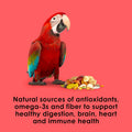 Kaytee Fiesta Macaw Food, Nutritious and Fun Blend, Supports Skin, Feather, Digestion, Brain and Heart Health, 4.5 pounds