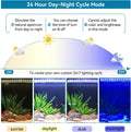 hygger 0.5-3 Gallon Small Aquarium LED Light for Fish Tank Full Spectrum Lighting with 24/7 Day-Night Cycle & Auto On/Of