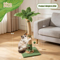 Cat Scratching Post, 40" Tall Scratcher Tree with Multiple Interactive Toys