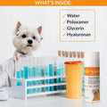 I-LID 'N LASH Vet Pump Dog Tear Stain Preventer, Hyaluronic Acid, 50 ml