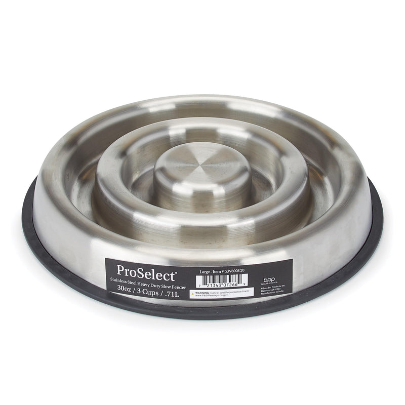 ProSelect Stainless Steel Heavy Duty Slow Feeder Large