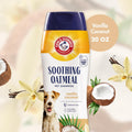 Arm & Hammer Soothing Oatmeal Dog Shampoo, Vanilla Coconut Scent, 20 Fl Oz