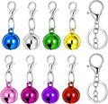 8 Pack Cat Bells for Collar Loud, Colourful Dog Cat Collar Bell