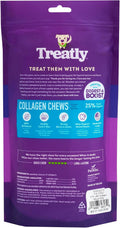Treatly USA Collagen Rolls 9-10" Dog Chew Treats - Natural Flavor, 4 Count/1 Pack