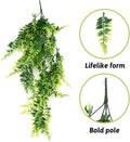 Reptile Plants, Terrarium Hanging Plant Vines Artificial Leaves Reptile Hide, Leopard Gecko Tank Accessories, Terrarium 