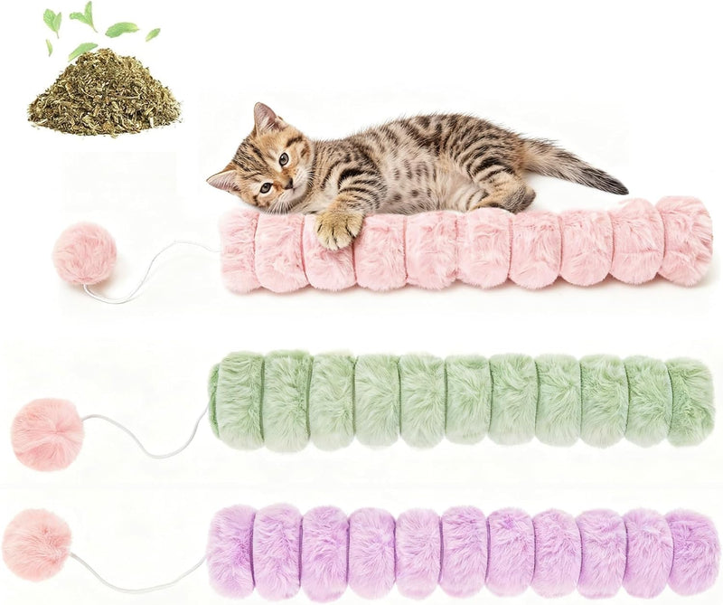 14.6in Extra Long Cat Kicker Toy 3PCS, Cat nip Toys for Cats