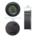 SunGrow Reptile Thermometer with Hygrometer with Digital Display, Accurate Temperature, Humidity Gauge for Snake and Liz