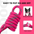 lynxking Slip Lead Dog Leash Reflective, Heavy Duty Comfortable Strong Rope Leash for Large, Medium Small Dogs No Pull Pet Training (Pink, Large 1/2in x 6ft-Slip Lead)